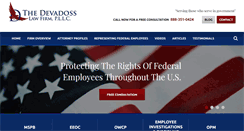 Desktop Screenshot of fedemploymentlaw.com